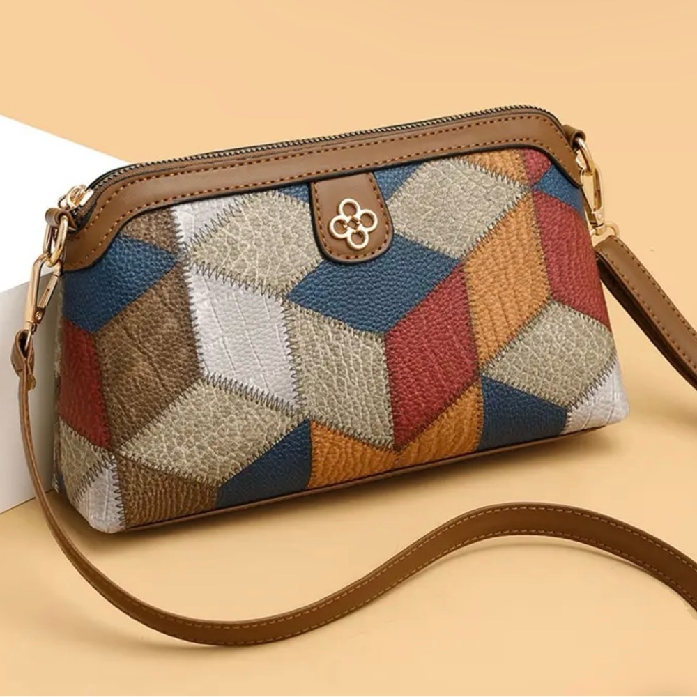 High quality PU Leather small crossbody shoulder bag